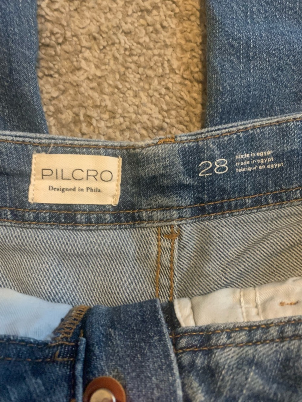Pilcro Mid-Rise Flare Jeans - Picture 2 of 8
